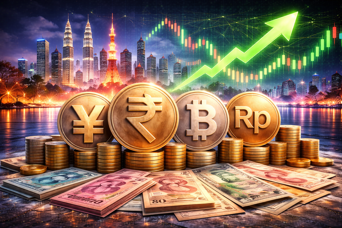 Valas Asia Bergerak Campur Aduk di Awal 2026