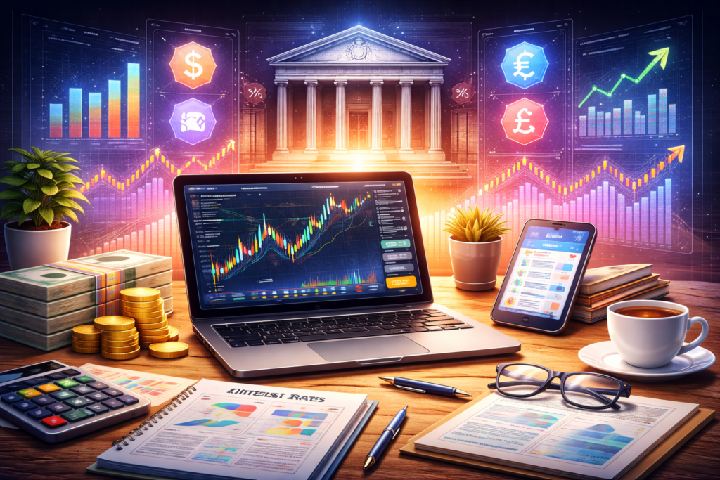 Pasar Forex Mengantisipasi Arah Kebijakan Bank Sentral