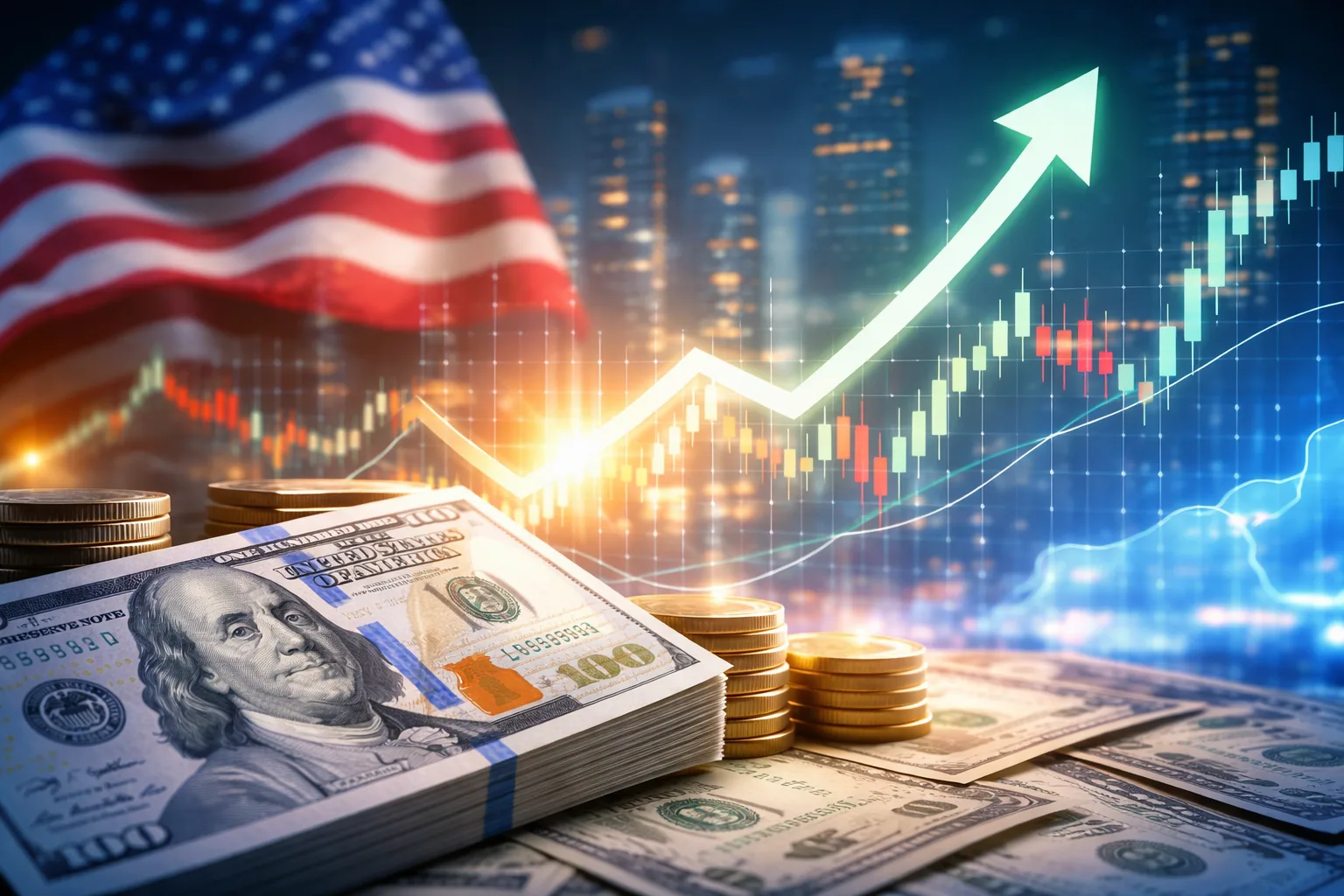 Dolar AS Catat Kenaikan Mingguan Terbesar dalam Setahun