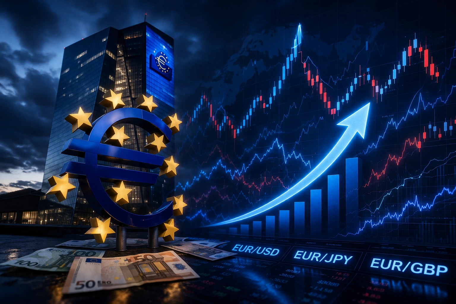 ECB Siap Naikkan Suku Bunga, Forex Bergejolak