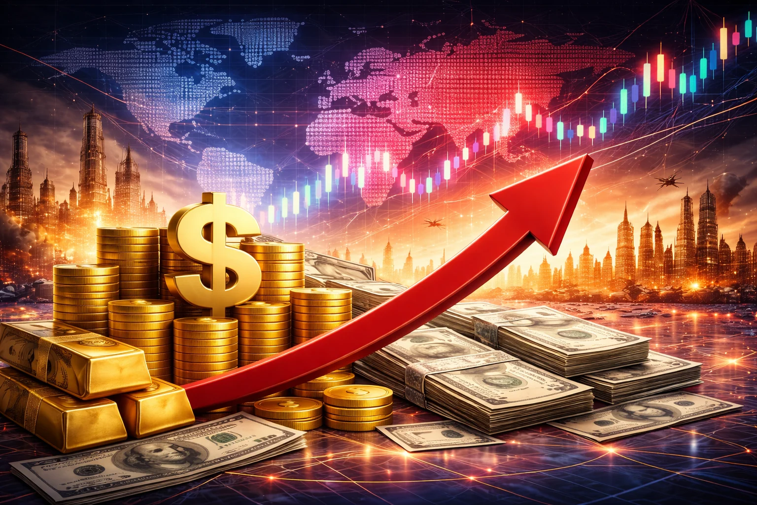 Investor Global Beralih ke Dolar Amerika Serikat