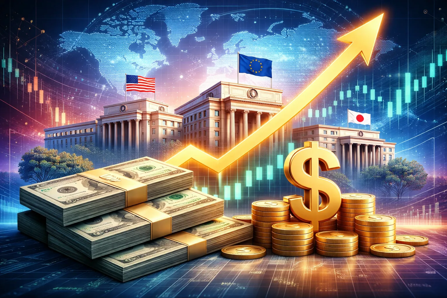 Strategi Bank Sentral Tentukan Arah Dolar AS