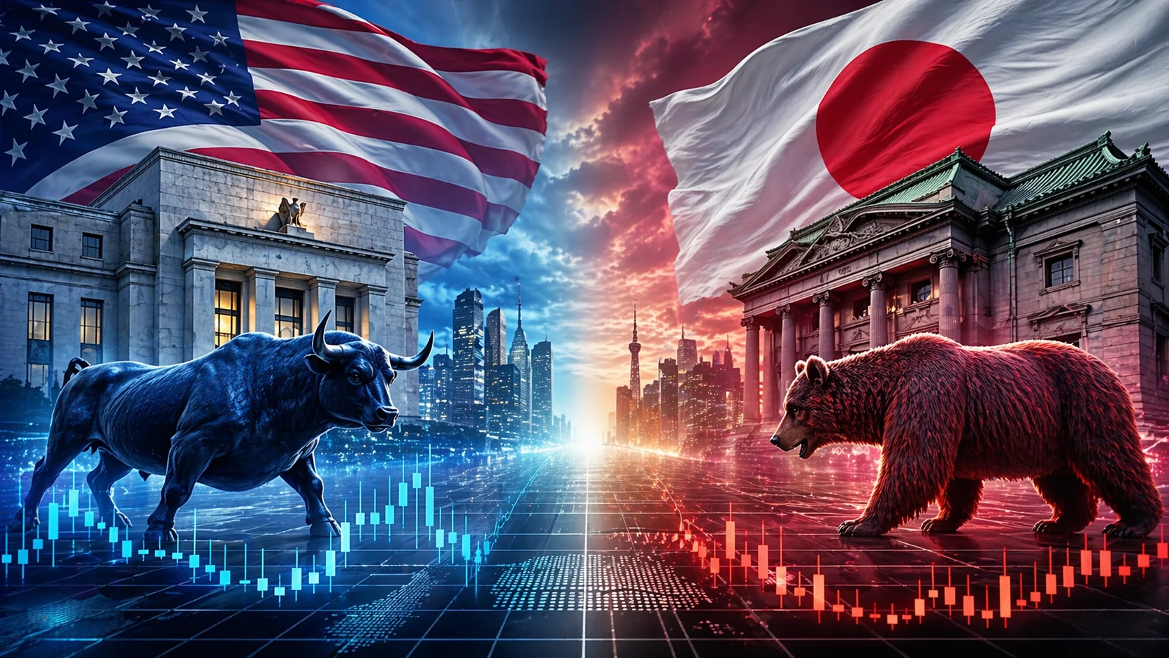 Strategi Divergensi Fed vs BOJ untuk Trader Forex